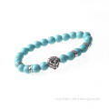 8mm Handmade DIY Bracelet Gem Stone Turquoise